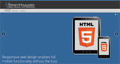 Desktop Screenshot of dreamhazard.com